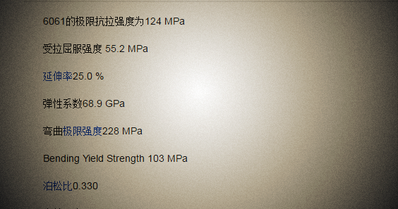 6061蘑蘑菇直播视频在线播放力学性能 6061蘑蘑菇直播视频在线播放力学性能